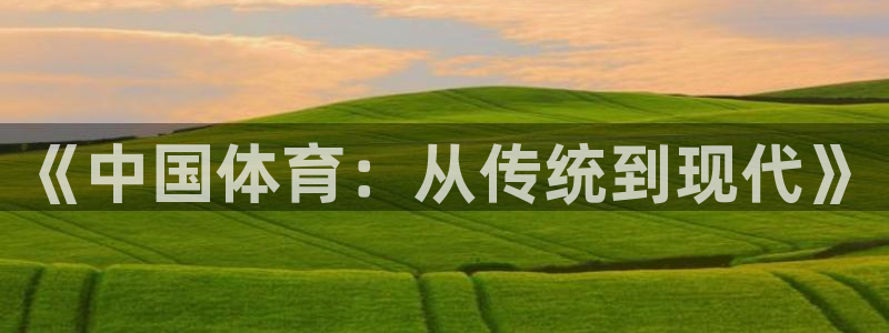 《中国体育：从传统到现代》
